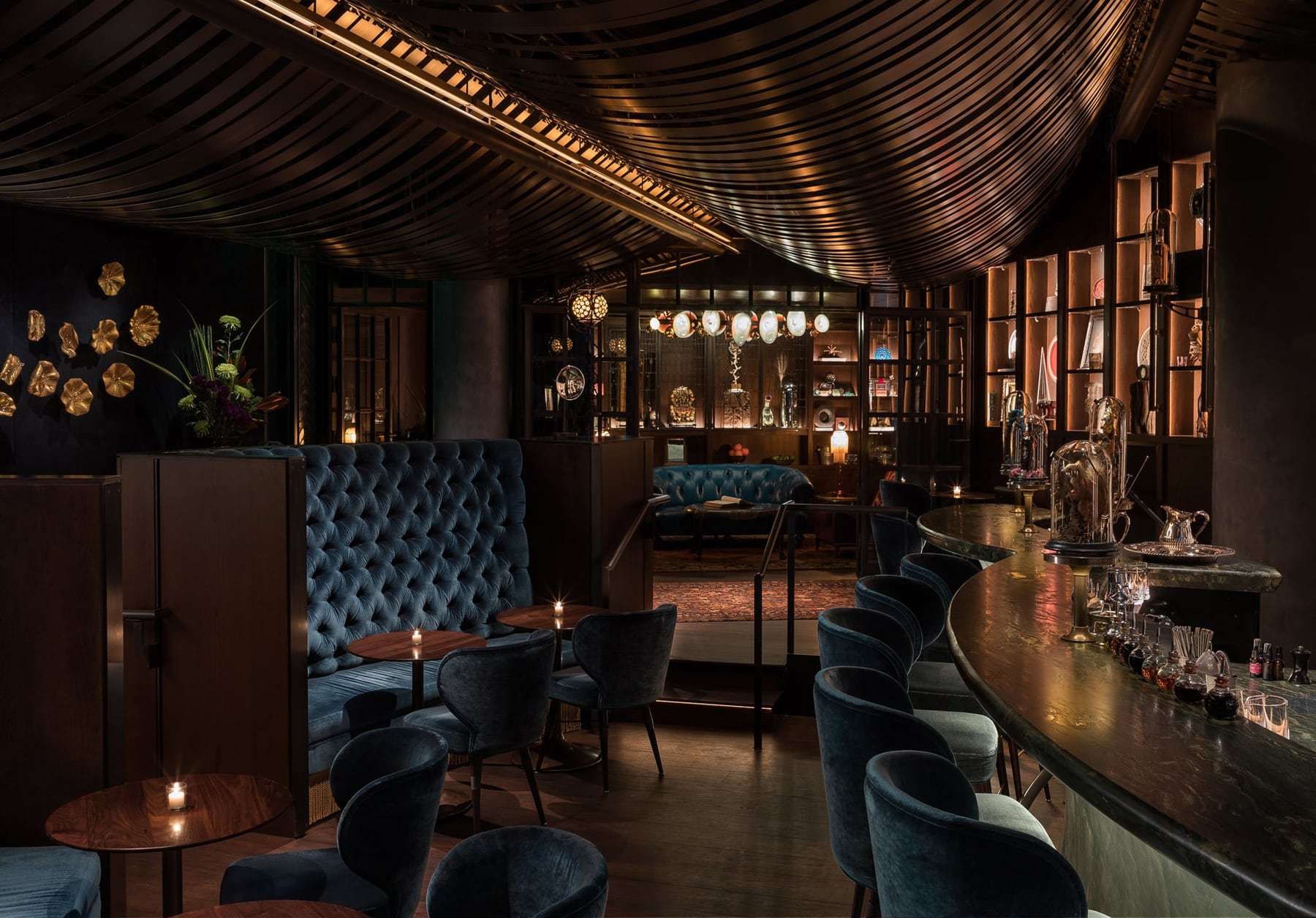 成都DEEP DIVE酒吧设计，欧式与美式碰撞的复古奢华！